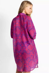 MARYSOL LONG SHIRT DRESS