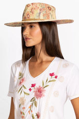 PAULA PRINTED BEACH HAT