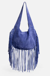 WESTERN ITALIAN SUEDE FRINGE BAG