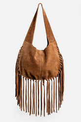 WESTERN ITALIAN SUEDE FRINGE BAG