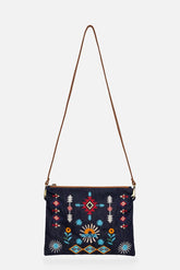 DENIM CROSSBODY BAG