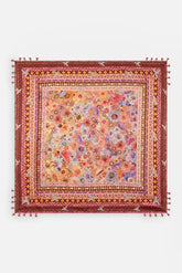 SAGE PINK SILK SCARF