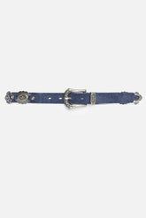 DENIM ITALIAN SUEDE CONCH BELT
