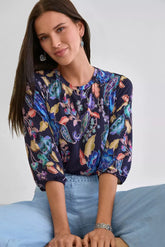THE JANIE FAVORITE PUFF SLEEVE TOP
