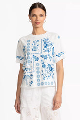 RAW EDGE RAGLAN BOXY TEE