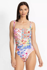 MARILYN RUCHED ONE PIECE