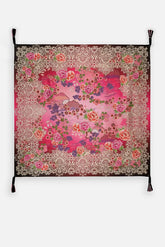 PINK LACE SCARF