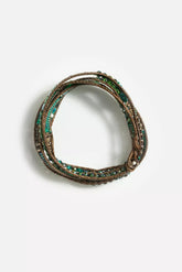 BEADED WRAP BRACELET