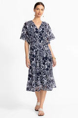 EYELET BLOOM DRESS