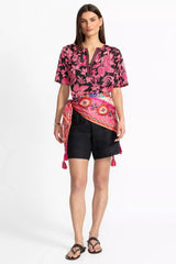 RUFFLE SEAM TOP