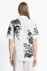 LINEN CAMP SHIRT