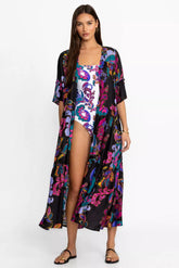 FATIMA TIERED KIMONO