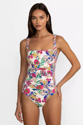 MARILYN RUCHED ONE PIECE
