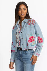 CROPPED DENIM JACKET