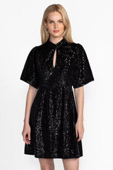 EVE SEQUIN MINI DRESS