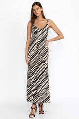 NORMANIA BIAS MAXI DRESS
