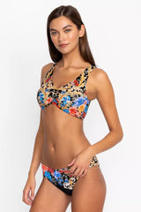 BLACK ROYAL HIPSTER BIKINI BOTTOM