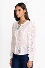MAKAYLIN BUTTON UP BLOUSE