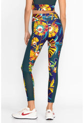 Women Active | Johnny Was Bee Active Mesh Panel Active Legging Kimbra