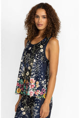 Women Active | Johnny Was Bursting Active Racer Back Swing Tank Bursting