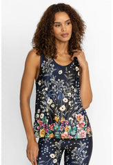 Women Active | Johnny Was Bursting Active Racer Back Swing Tank Bursting