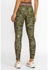 Women Active | Johnny Was Hirz Camo High Waist Ribbed Waistband Le Hirz