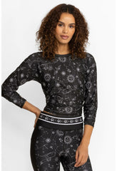 Women Active | Johnny Was Promisino Step Hem Tee W/ Flyaway Back Bijou