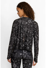 Women Active | Johnny Was Promisino Step Hem Tee W/ Flyaway Back Bijou