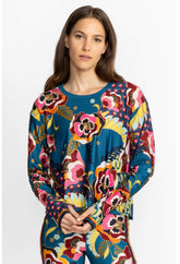 Women Active | Johnny Was Promisino Step Hem Tee W/ Flyaway Back Promisino