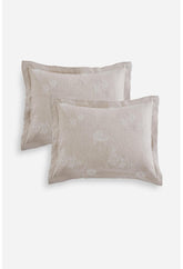 Women Bedding | Johnny Was Skyler Eyelet Linen Standard Shams Sand