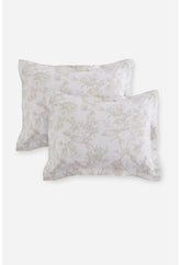 Women Bedding | Johnny Was Valentina King Shams Pair Sand