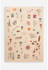 Women Blankets | Johnny Was Greta Throw Blanket Oat