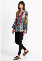 Women Bottoms | Johnny Was Calipso Tonal Legging Black