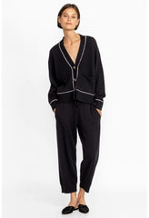 Women Bottoms | Johnny Was Calme Boxy Pant Black Beauty