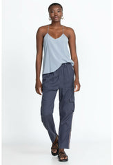 Women Bottoms | Johnny Was Cargo Pant Slate