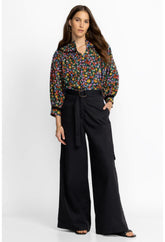 Women Bottoms | Johnny Was Christine Cargo Pant Black