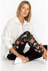 Women Bottoms | Johnny Was Clara Legging Black