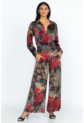 Women Bottoms | Johnny Was Claret Rachel Pant Claret