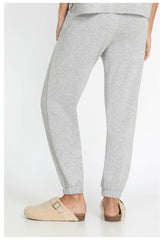 Women Bottoms | Johnny Was Forward Side Seam Jogger Heather Grey