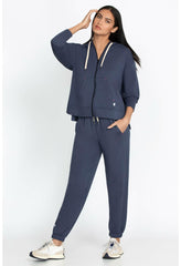 Women Bottoms | Johnny Was Forward Side Seam Jogger Outer Space