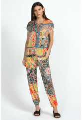 Women Bottoms | Johnny Was Kaleida Elsie Jogger Kaleida