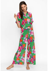 Women Bottoms | Johnny Was Nadine Silk Pant Nadine