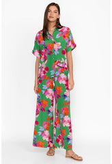 Women Bottoms | Johnny Was Nadine Silk Pant Nadine