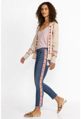 Women Bottoms | Johnny Was Phoebe Cropped Skinny Jean Medium Aged Indigo