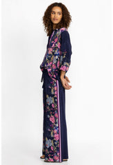 Women Bottoms | Johnny Was Valeria Silk Easy Pant Valeria