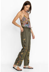 Women Bottoms | Johnny Was Whitney Pant Martini Olive