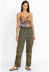 Women Bottoms | Johnny Was Whitney Pant Martini Olive