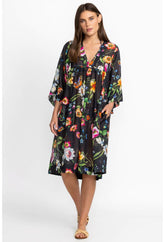Women Cover Ups & Kimonos | Johnny Was Ombre Garden Easy Cover-Up Dress Ombre Garden