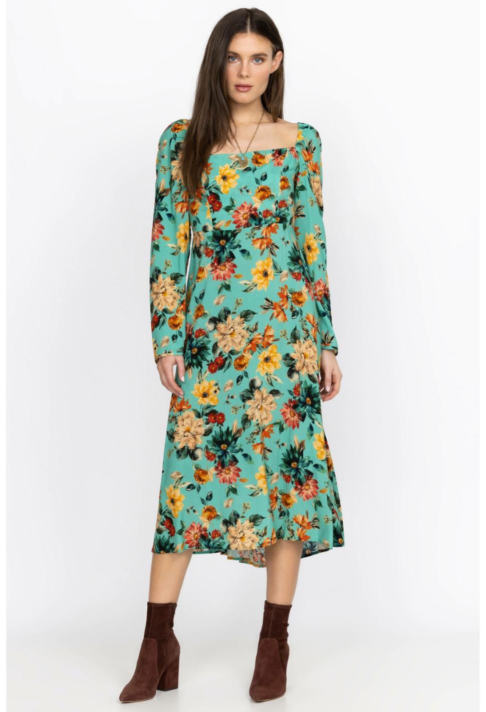 Women Dresses | Johnny Was Bonita Midi Dress Brisas