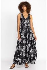 Women Dresses | Johnny Was Dreamer Silk Bias Dress Charcoal Dreamer